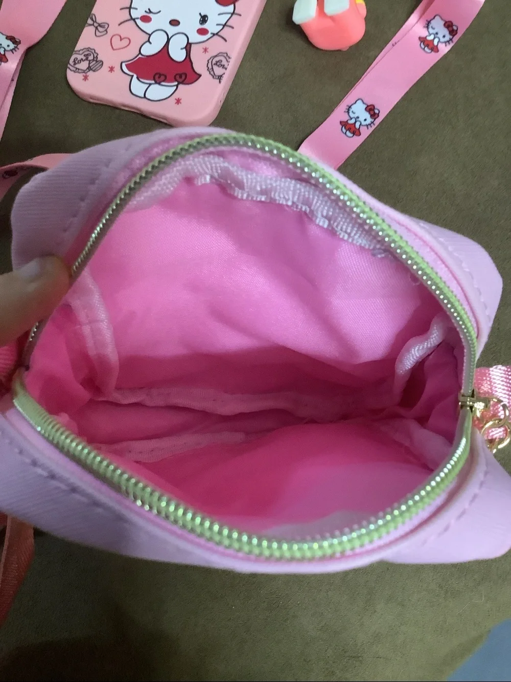 Hello Kitty Pastel Pink Mini Shoulder Bag